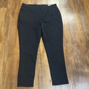 Relativity black flexi-fit ankle length pants size 16W NWT